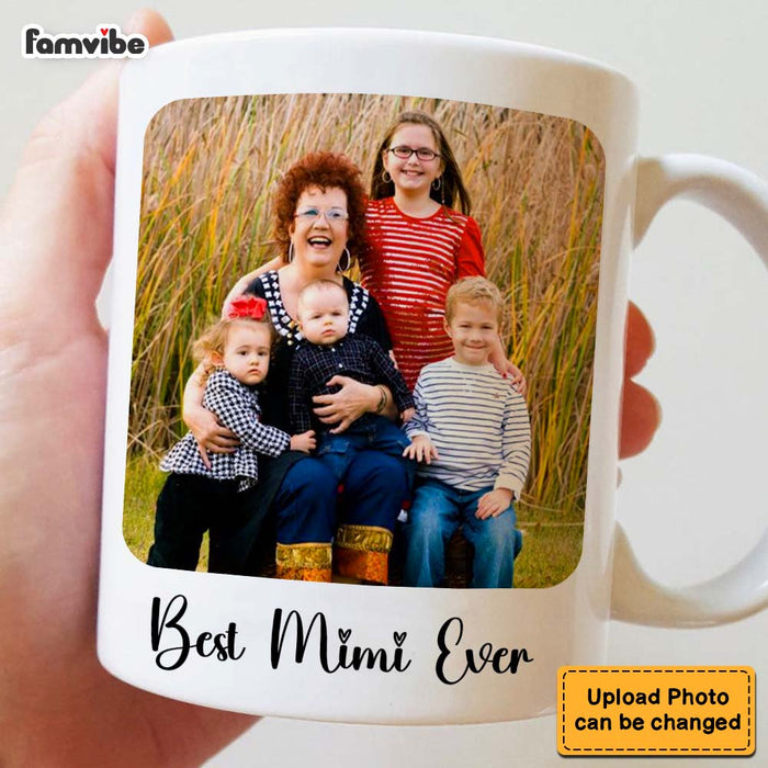 Personalized Gift For Grandma Rounded Edges Upload Photo Gallery Mug 28430 1