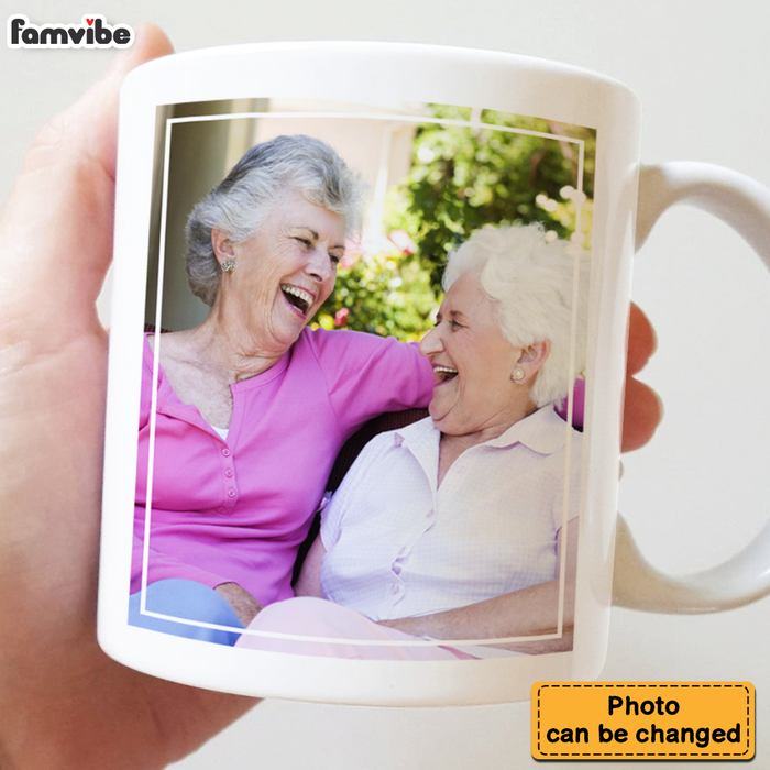 Personalized Gift For Old Friend Upload Photo Gallery Mug 28431 1