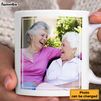 Personalized Gift For Old Friend Upload Photo Gallery Mug 28431 thumb 1