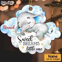 Personalized Christmas Gift For Newborn Baby Sweet Dreams Little One Ornament 28439 thumb 1