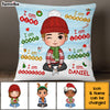 Personalized Gift For Grandson Affirmation Christmas Theme Pillow 28443 1