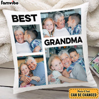 Personalized Gift For Grandma Upload Photo Gallery Pillow 28451 thumb 1