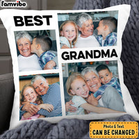 Personalized Gift For Grandma Upload Photo Gallery Pillow 28451 thumb 1