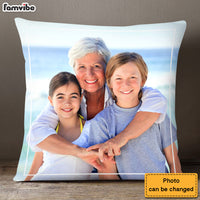Personalized Gift For Grandma Upload Photo Gallery Pillow 28455 thumb 1