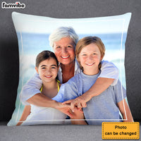 Personalized Gift For Grandma Upload Photo Gallery Pillow 28455 thumb 1