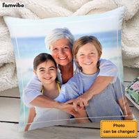 Personalized Gift For Grandma Upload Photo Gallery Pillow 28455 thumb 1