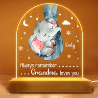 Personalized Always Remember Love You Baby Plaque LED Lamp Night Light 28459 thumb 1