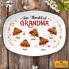 Personalized One Thankful Grandma Plate 28461 1