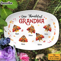 Personalized One Thankful Grandma Plate 28461 thumb 1
