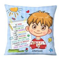 Personalized Birthday Gift For Grandson Affirmation Pillow 28466 thumb 1