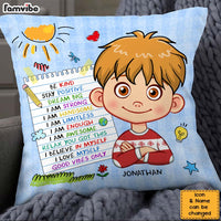 Personalized Birthday Gift For Grandson Affirmation Pillow 28466 thumb 1