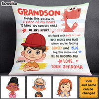 Personalized Gift For Grandson Inside This Pillow 28468 thumb 1