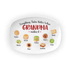 Personalized Gift For Grandma Everything Tastes Better Plate 28469 1