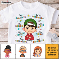 Personalized Gift For Grandson Spanish Soy Amable Kid T Shirt 28471 thumb 1