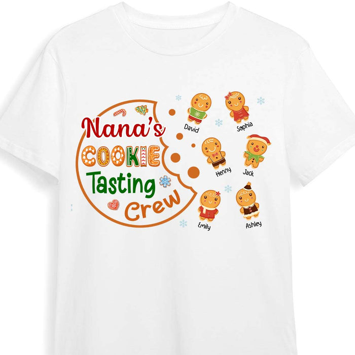 Personalized Cookie Grandma Gingerbread Christmas Shirt - Hoodie - Sweatshirt 28474 1