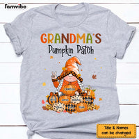 Personalized Autumn Gift For Grandma Pumpkin Patch Shirt - Hoodie - Sweatshirt 28477 thumb 1