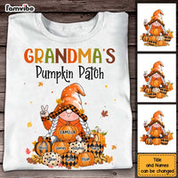 Personalized Autumn Gift For Grandma Pumpkin Patch Shirt - Hoodie - Sweatshirt 28477 thumb 1