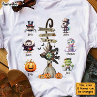 Personalized Gift For Grandma Nana Halloween Boo Crew Shirt - Hoodie - Sweatshirt 28482 thumb 1