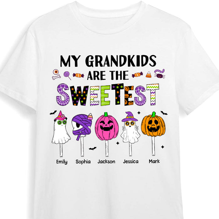 Personalized Gift For Grandma My Grandkids Are Sweetest Halloween Shirt - Hoodie - Sweatshirt 28484 1