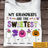Personalized Gift For Grandma My Grandkids Are Sweetest Halloween Shirt - Hoodie - Sweatshirt 28484 thumb 1