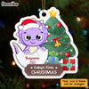 Personalized Baby's First Christmas Dinosaur Ornament 28491 1