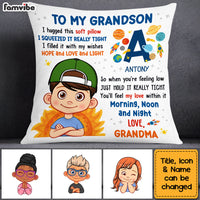 Personalized Gifts For Grandson Hug This Solar System Pillow 28494 thumb 1