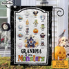Personalized Halloween Gifts Grandma Of Little Monsters Flag 28495 1