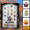Personalized Halloween Gifts Grandma Of Little Monsters Flag 28495 1