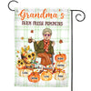 Personalized Fall Season Gift Grandma's Farm Fresh Pumpkin Flag 28497 1