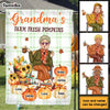 Personalized Fall Season Gift Grandma's Farm Fresh Pumpkin Flag 28497 1