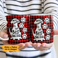 Personalized Best Dog Mom Christmas Mug OB153 85O53 thumb 1