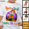 Personalized Halloween Gift For Grandson Trick Or Treat Kid T Shirt 28502 1