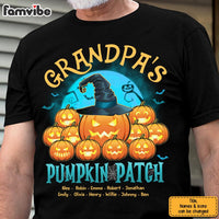 Personalized Halloween Gift For Grandpa Pumpkin Patch Shirt - Hoodie - Sweatshirt 28504 thumb 1