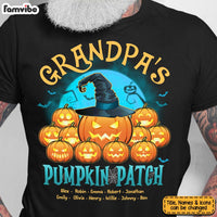 Personalized Halloween Gift For Grandpa Pumpkin Patch Shirt - Hoodie - Sweatshirt 28504 thumb 1