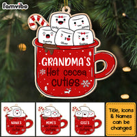 Personalized Grandma's Hot Cocoa Cuties Ornament 28507 thumb 1