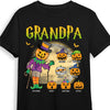 Personalized Halloween Gift For Grandpa Little Scary Pumpkins Shirt - Hoodie - Sweatshirt 28511 1