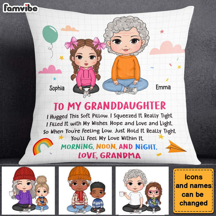 Personalized Birthday Gift For Granddaughter Peek A Boo Pillow 28512 1