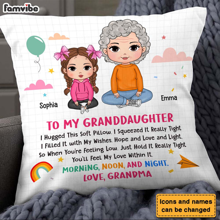 Personalized Birthday Gift For Granddaughter Peek A Boo Pillow 28512 1