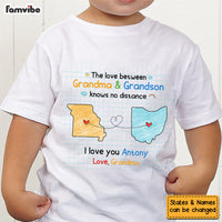 Personalized Gift For Granddaughter Long Distance Kid T Shirt 28514 thumb 1