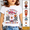 Personalized Gift For Granddaughter Halloween Boho Style Kid T Shirt 28517 1