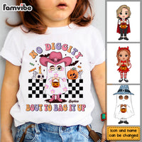 Personalized Gift For Granddaughter Halloween Boho Style Kid T Shirt 28517 thumb 1