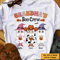 Personalized Gift For Grandma's Boo Crew Boho Halloween Shirt - Hoodie - Sweatshirt 28518 thumb 1