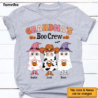 Personalized Gift For Grandma's Boo Crew Boho Halloween Shirt - Hoodie - Sweatshirt 28518 thumb 1