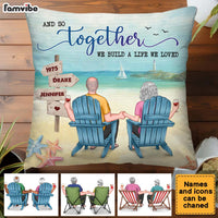 Personalized Couple Gift And So Together We Build A Life We Loved Pillow 30977 thumb 1