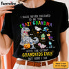 Personalized Crazy Grandma Dinosaur Halloween Shirt - Hoodie - Sweatshirt 28520 1