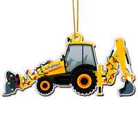 Personalized Gift For Grandson Construction Ornament 28533 thumb 1