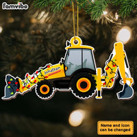 Personalized Gift For Grandson Construction Ornament 28533 thumb 1