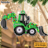 Personalized Gift For Grandson Construction Ornament 28533 thumb 1