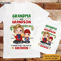 Personalized A Bond That Can't Be Broken Grandma Adult And Kid Tee 28539 thumb 1