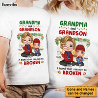 Personalized A Bond That Can't Be Broken Grandma Adult And Kid Tee 28539 thumb 1
